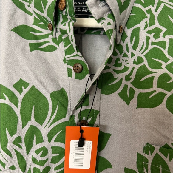 BNWT Sig Zane Pullover Lei Kauila Men’s Aloha Shirt - Picture 3 of 4